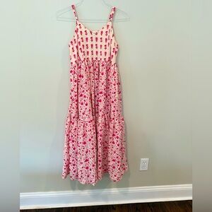 Indian Summer 21 by Guland Chand 100% Cotton Maxi Summer Dress Size Medium 1938